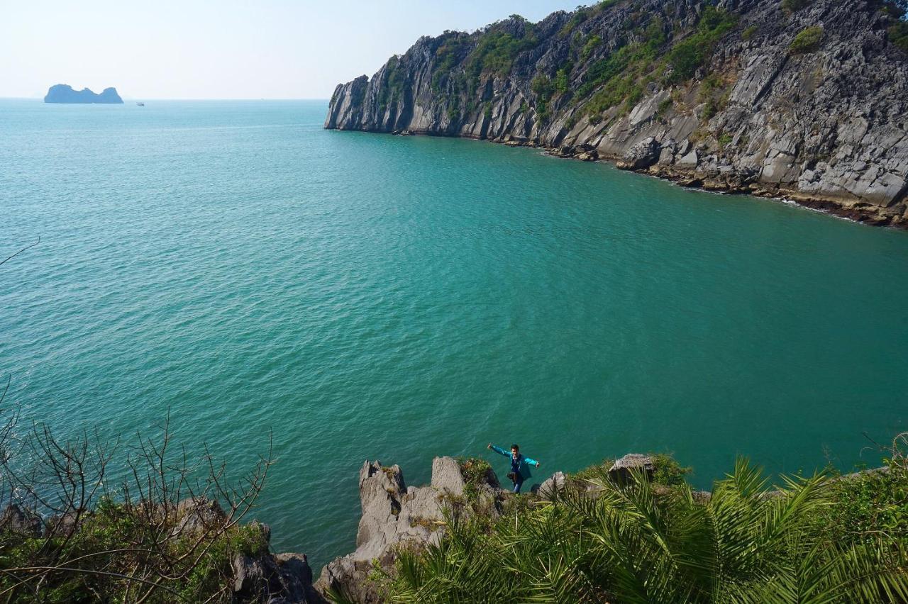 Gieng Ngoc Sea Moutain View Cat Ba Hotell Dong Khe Sau Eksteriør bilde